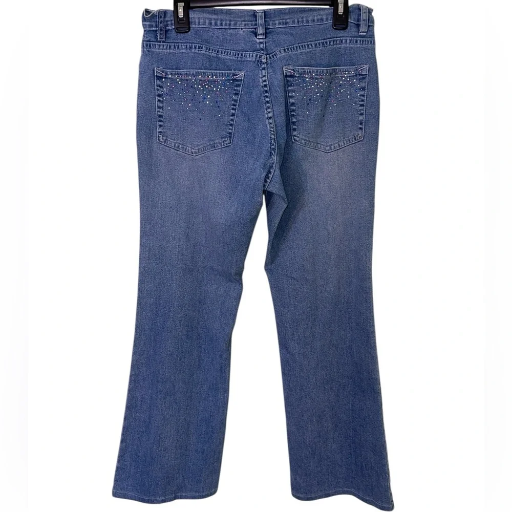 Christine Alexander embellished jeans. Size 10 GUC - Picture 5 of 12